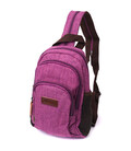 Модный рюкзак из полиэстера с большим количеством карманов Vintage 22147 Фиолетовый картинка, изображение, фото