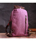 Модний рюкзак з поліестру з великою кількістю кишень Vintage 22147 Фіолетовий картинка, зображення, фото