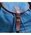 Місткий текстильний рюкзак, що закривається клапаном на магніт Vintage 22152 Блакитний картинка, зображення, фото