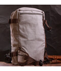 Рюкзак-трансформер в стиле милитари из плотного текстиля Vintage 22156 Серый картинка, изображение, фото