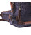 Великий рюкзак-трансформер у стилі мілітарі із щільного текстилю Vintage 22157 Чорний картинка, зображення, фото