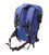 Функціональний рюкзак-трансформер у стилі мілітарі із щільного текстилю Vintage 22159 Синій картинка, зображення, фото
