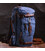 Функциональный рюкзак-трансформер в стиле милитари из плотного текстиля Vintage 22159 Синий картинка, изображение, фото