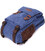 Легкий текстильний рюкзак з ущільненою спинкою та відділенням для планшета Vintage 22169 Синій картинка, зображення, фото