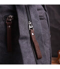 Рюкзак для мужчин из плотного текстиля Vintage 22182 Черный картинка, изображение, фото