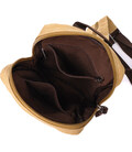 Удобный рюкзак для мужчин из плотного текстиля Vintage 22185 Песочный картинка, изображение, фото
