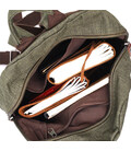 Практичний чоловічий рюкзак з текстилю Vintage 22242 Оливковий картинка, зображення, фото