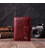 Практичная визитница из натуральной кожи ST Leather 22468 Бордовый картинка, изображение, фото