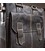 Вертикальна чоловіча шкіряна сумка Vintage 14818 Сіра картинка, зображення, фото