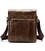 Вертикальная сумка мужская Vintage 14863 Коричневая картинка, изображение, фото