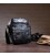 Сумка мужская компактная кожаная Vintage 14909 Черная картинка, изображение, фото