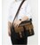 Сумка-портфель чоловіча текстильна з шкіряними вставками Vintage 20002 Чорна картинка, зображення, фото