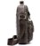 Сумка мужская вертикальная кожаная Vintage 20028 Серая картинка, изображение, фото