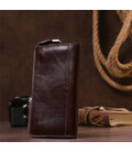 Клатч мужской кожаный SHVIGEL 16184 Коричневый картинка, изображение, фото