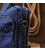 Сумка текстильная для ноутбука на два отделения Vintage 20179 Синяя картинка, изображение, фото