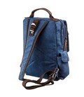 Сумка-рюкзак на одно плечо Vintage 20139 Синяя картинка, изображение, фото