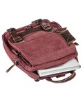 Сумка-рюкзак на одне плече Vintage 20140 Малинова картинка, зображення, фото
