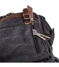 Сумка-рюкзак на одно плечо Vintage 20143 Черная картинка, изображение, фото