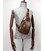 Чоловіча сумка-слінг шкіряна 20340 Vintage Коричнева картинка, зображення, фото
