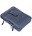 Сумка мужская планшет на два отделения винтажная кожаная SHVIGEL 11284 Синяя картинка, изображение, фото