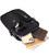 Универсальная текстильная мужская сумка на два отделения Vintage 20660 Черная картинка, изображение, фото