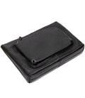 Шкіряна чоловіча сумка для ноутбука GRANDE PELLE 11437 Чорний картинка, зображення, фото