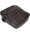 Кожаная практичная мужская сумка через плечо Vintage 20458 Коричневый картинка, изображение, фото
