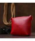 Женская сумка кросс-боди из натуральной кожи Shvigel 16342 Красный картинка, изображение, фото