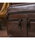 Практичная кожаная мужская сумка Vintage 20670 Коричневый картинка, изображение, фото