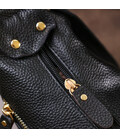 Шкіряна жіноча сумка Vintage 20686 Чорний картинка, зображення, фото