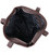 Шкіряна матова жіноча сумка Shvigel 16363 Коричневий картинка, зображення, фото
