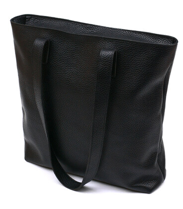 Шкіряна універсальна жіноча сумка Shvigel 16354 Чорний картинка, зображення, фото