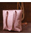 Вместительная кожаная женская сумка-шоппер Shvigel 16356 Розовый картинка, изображение, фото