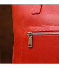 Винтажная яркая кожаная сумка Shvigel 16348 Красный картинка, изображение, фото