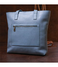 Современная женская сумка-шоппер Shvigel 16361 Голубой картинка, изображение, фото