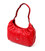 Яркая женская сумка багет KARYA 20837 кожаная Красный картинка, изображение, фото