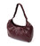 Красива сумка жіноча багет KARYA 20839 шкіряна Бордовий картинка, зображення, фото