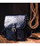 Практична чоловіча сумка KARYA 20840 шкіряна Синій картинка, зображення, фото