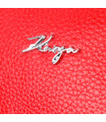Яскрава сумка жіноча на плече KARYA 20845 шкіряна Червоний картинка, зображення, фото