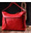 Вместительная женская сумка KARYA 20849 кожаная Красный картинка, изображение, фото