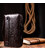Практичный мужской клатч на два отделения KARYA 20853 кожаный Коричневый картинка, изображение, фото