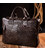 Надійна сумка-портфель на плече KARYA 20874 шкіряна Коричневий картинка, зображення, фото