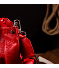 Яскрава та містка жіноча сумка з ручками KARYA 20880 шкіряна Червоний картинка, зображення, фото