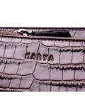 Мужская барсетка из натуральной кожи с тиснением под крокодила KARYA 21311 Коричневый картинка, изображение, фото