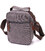Компактная мужская сумка из плотного текстиля 21244 Vintage Серая картинка, изображение, фото
