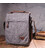 Чоловіча сумка через плече з текстилю 21263 Vintage Сіра картинка, зображення, фото