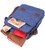 Цікава чоловіча сумка через плече із текстилю 21264 Vintage Синя картинка, зображення, фото