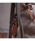 Практичная вертикальная мужская сумка из текстиля 21266 Vintage Серая картинка, изображение, фото