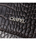 Элегантный клатч для мужчин из натуральной фактурной кожи CANPELLINI 21547 Коричневый картинка, изображение, фото