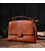 Элегантная женская сумка из натуральной кожи 22073 Vintage Рыжая картинка, изображение, фото